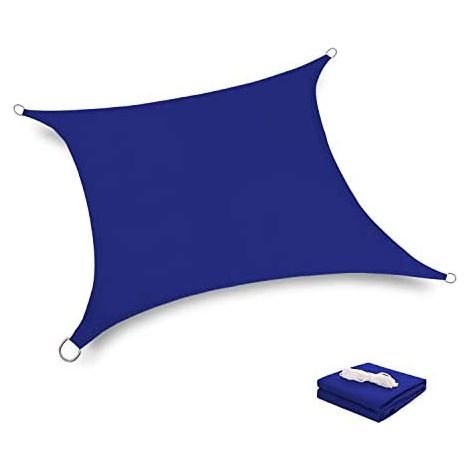 1 Voile d'ombrage,triangle,tissu tricoté,polyéthylène,anneau D,terrasse,piscine,pergola (1/5)