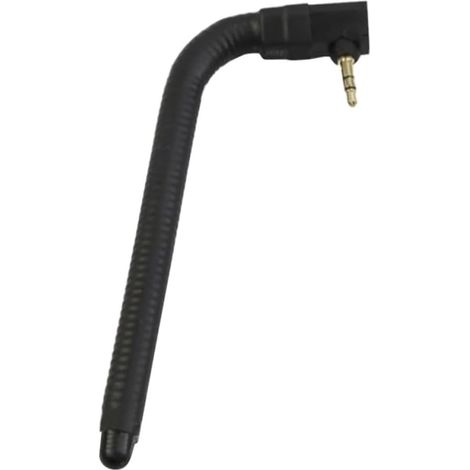 Antenne Prise Jack 3,5 Mm pour Téléphone Portable Réception Am/FM Performante, Matériau Abs Noir, Adaptée aux Zones Éloignées et Bâtiments (1/3)