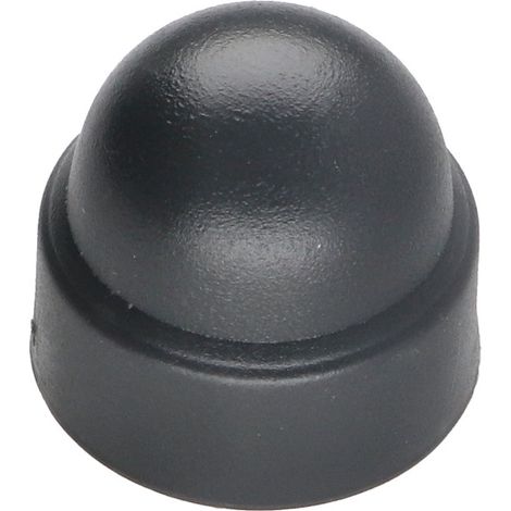 Cache Ecrou ou cache tête vis Tête hexagonale TH M10 Polyéthylène RAL7016 gris anthracite Sur plat 17 - 30 pièces (1/4)