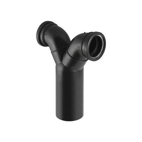 Curva tecnica doppia 90° Geberit PE per vaso sospeso ø110x90 mm 367.923.16.1