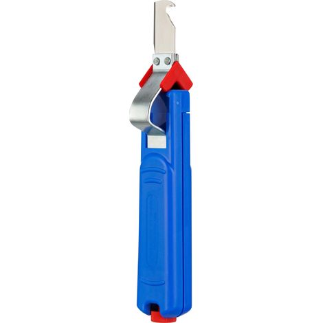 Couteau à câble REV, 4... 28 mm Ø, bleu/rouge
