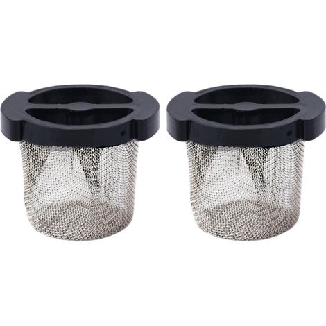 Juego de 2 filtros para limpiafondos Polaris 380, 360, 280, 180, 165 y 65. Montaje universal en pared y filtro de desconexión rápida para una filtración eficiente de residuos.