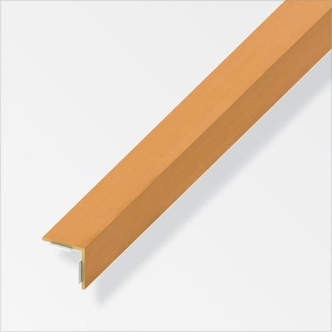 angolare autoadesivo 20x20 pvc faggio - 1 metro. (1/2)