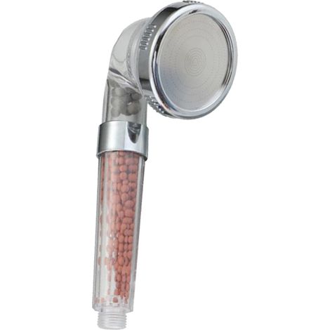 cabezal de ducha, 3 modos de rociado, sistema de filtración, minerales naturales, alta presión, ahorro de agua, baño (1/5)