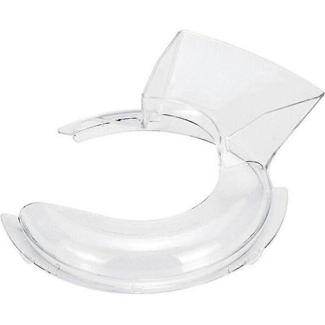 Pare-éclaboussures pour couvercle anti-éclaboussures W10616906 pour mélangeur KN1PS 4,5-5 Qt. Compatible avec les modèles K45SS, KSM75 et KSM150PS. (1/5)