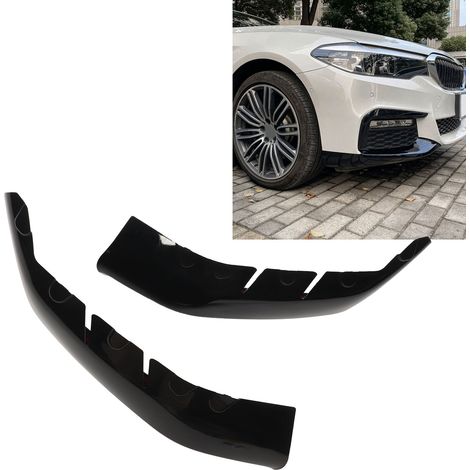 Seitliche Frontstoßstangendiffusoren in Hochglanzschwarz (Paar) für BMW G30 G31 M Sport Vor-Facelift 2017-2020 (ZST-392) (übergroß) (1/5)