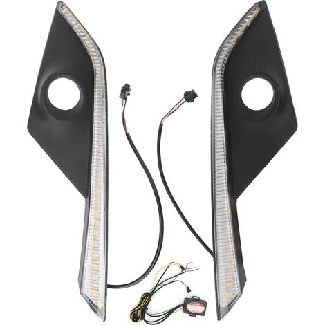2 pièces feux diurnes LED haute visibilité remplacement difonctionnel pour Mazda cx-3 2016-2019 DC 12V (1/5)