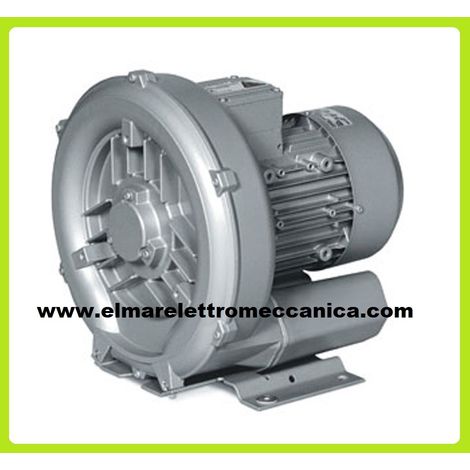 1,3 KW 145 m3/h Soffiante Monostadio a Canale Laterale Monofase Trifase  400 V Trifase