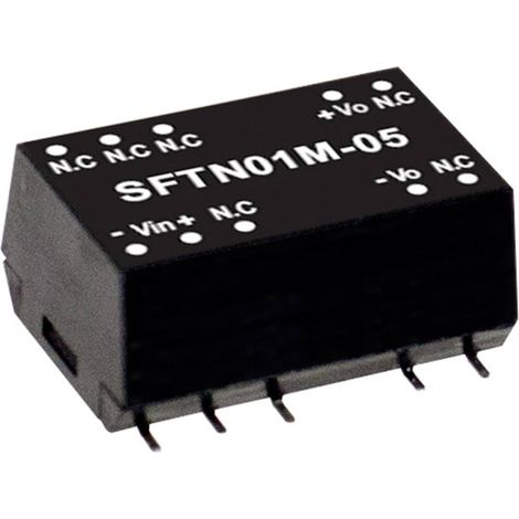 Module convertisseur CC/CC Mean Well SFTN01N-12 Nbr. de sorties: 1 x 84 mA 1 W 1 pc(s) Q121792 (1/2)