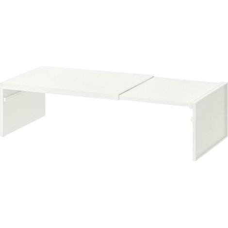 Étagère de rangement de cuisine - Organisateur de placard extensible pour la maison Matériau synthétique ABS avec niveaux réglables, étagère empilable antidérapante, pour éviers, placards, armoires, (1/5)