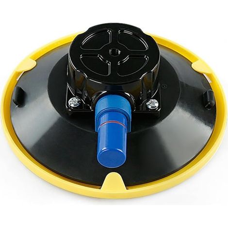 Ventouses sous vide de 15,2 cm avec pompe manuelle et filetage intégré M6 M8 1/4 3/8 pour montage et maintien d'équipements sur verre, métal et surfaces de véhicule (10 mm) (1/5)