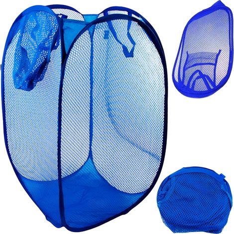 Cesto per panni pieghevole 48 blu (120) GABA (1/5)