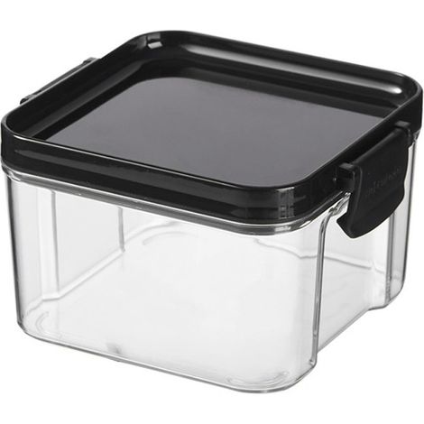 Boîte de rangement hermétique en plastique avec couvercle pour cuisine et animaux, étanche et pratique pour organiser vos espaces de vie (1/5)