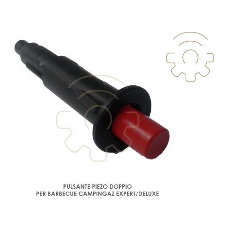 Bouton double piA zo de remplacement pour barbecue Campingaz mod Expert Deluxe (1/2)