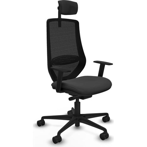 Sedia da Ufficio Piqueras y Crespo D036N2W Grigio scuro (1/5)