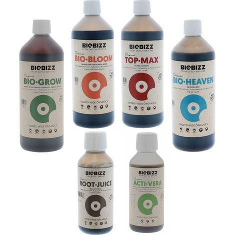 Gamme d'engrais terre en litre BIOBIZZ (1/3)