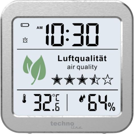 Techno Line WL1020 stazione meteorologica argento qualità dell'aria (1/3)
