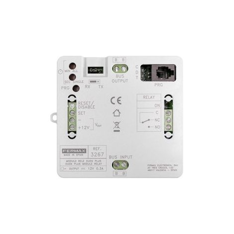 FERMAX 3267 Relé DUOX PLUS para instalaciones DUOX PLUS configurables