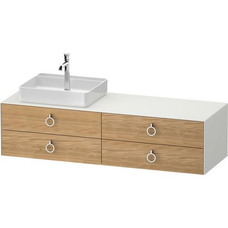 DURAVIT WT4995LH5360000 Console-WTU wh White Tulip 550x1600x