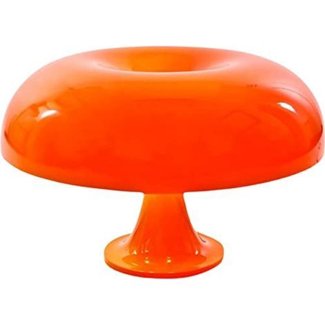Lampe champignon orange, lampes de chevet à LED, durables, sûres et respectueuses l'environnement, pour la décoration intérieure, l'étude, vie, chambre, le cadeau, ampoule chaude incluse E14 (1/5)