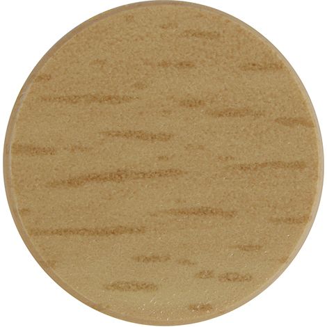 TIMCO Self-Adhesive Screw Cover Caps Beech - 13mm (1/2)