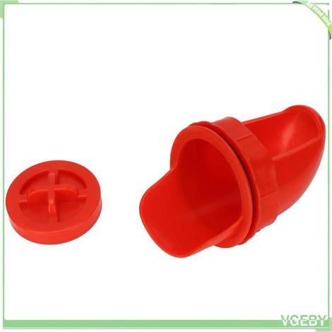 Mangeoire à volaille - FAFEICY - Kit 8 ports anti-gaspillage - Imperméable - Montage rapide perçage (1/5)