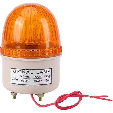 LTE-2071J Balise lumineuse rotative à LED - Feux de signalisation adaptés aux cabines de sécurité (1/4)
