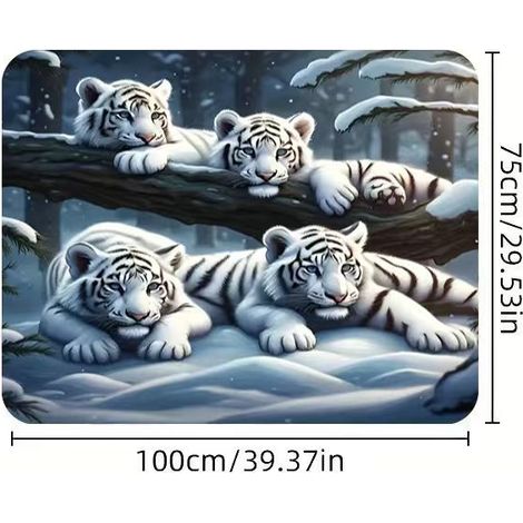 Tapis pour coffre de voiture, tapis de protection contre la poussière, résistant à l'usure et à la saleté, facile à entretenir - 75 x 100cm [Velours cristal, fond en plastique]
