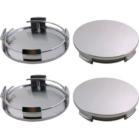 4 x Hub Caps for 60 mm ABS Wheel Centre Car Accessories, Plastic Hub Caps, Rims Wheel Covers Accessories for Cars (OD 60 mm ID 56 mm)