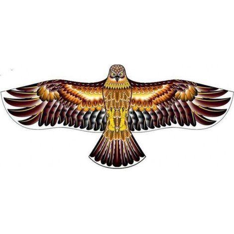 Épouvantail Cerf-Volant - Effaroucheur Oiseaux Fonctionne Au Vent - Pour Vigne Verger Champ - 1 Pièce (1/3)
