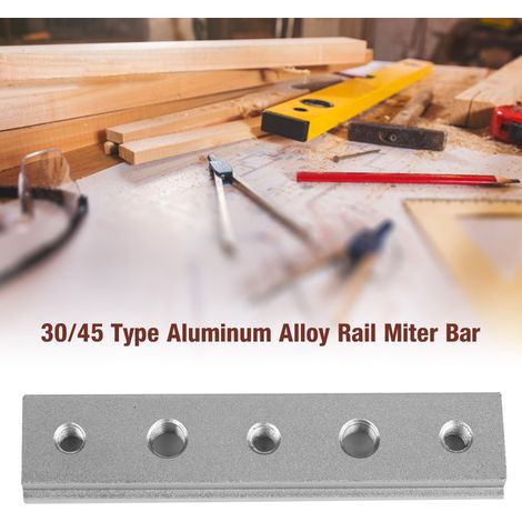 Alliage aluminium type 30/45 rail rainure T gabarit onglet logement vis T 100 mm (1/5)