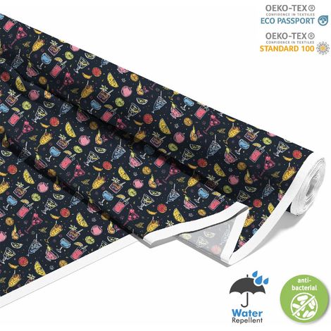 TESSUTI DECORATIVI PER ESTERNI OXFORD - Motivo Cocktail DX8582 (1/5)