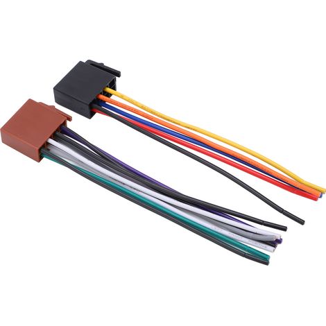 ISO C230 2000-Unterstützung, 2-teiliger Autoradio-Kabelbaumadapter, ABS-Metallstecker, Autoradio-Ersatz (1/5)