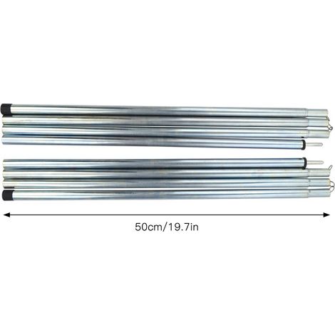 Auvent de tente extérieure, poteaux de bâche, tiges de Support, auvent en fer (1/5)