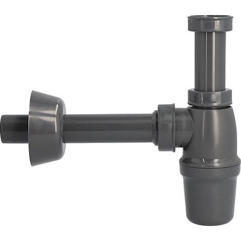 Siphon bouteille DN32 1 1/4" x 32 mm en matière recyclée