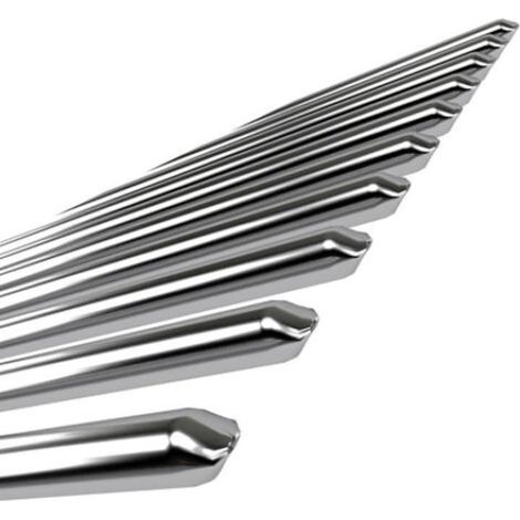 Lot de 10 fils d'aluminium QttvbTna, pour soudure, 1,6 mm, 10 pièces (1/4)