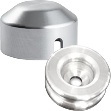 Kit de Fixation : Rondelle multi-matériaux Alu + Suspension passe fil Alu - L'Attachante (1/5)