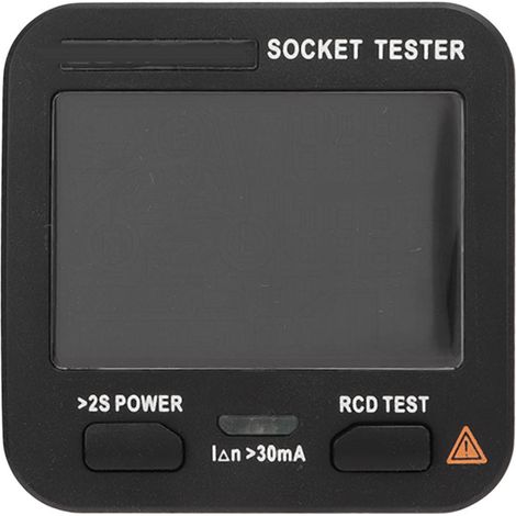 Testeur de prise électrique ZTE2 détecteur de défaut ligne phase neutre 0.1V250V prise UE (1/5)