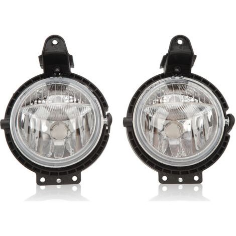 BUNTHAUS Botier de phare antibrouillard 63172751295, 2 pièces, pour Cooper R55 R56 R57 R58 R59 2007 à 2015 (1/5)
