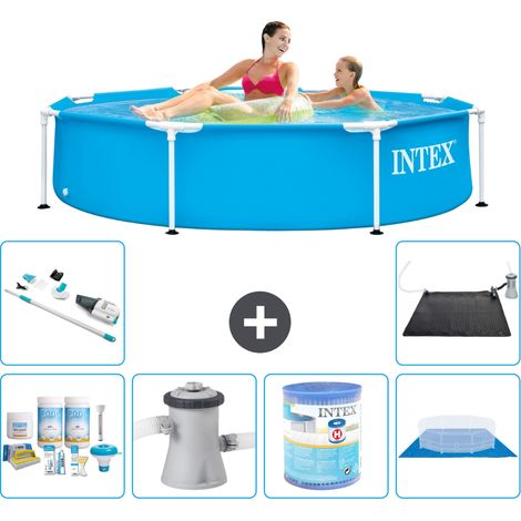 Intex Piscina con struttura Rotonda - 244x51 cm - 7-pezzi  S31452 (1/5)