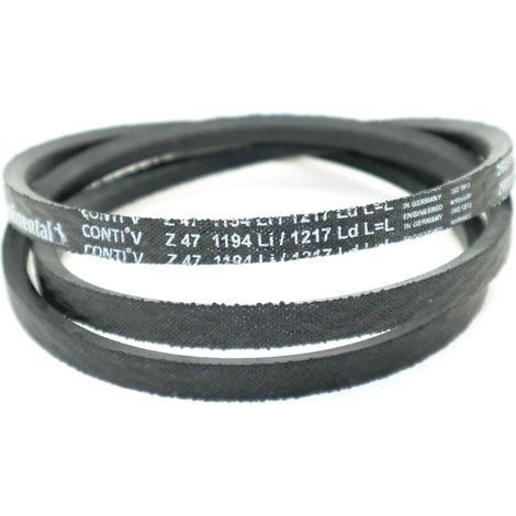 Courroie trapézoidale lisse Contitech Conti V Z47 10 x 1194 Li / 1217 Ld