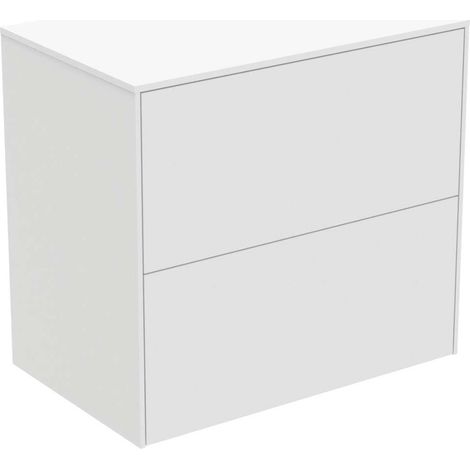 Ideal Standard Conca - Waschtischunterschrank, 60x55x37cm, 2 Schubladen, weiß matt T4327Y1