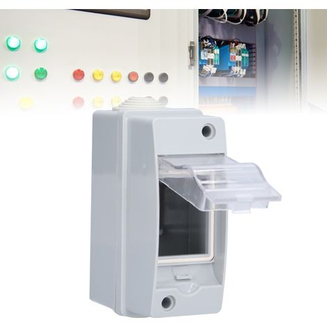 Boîtier de Protection Étanche Transparent pour Disjoncteur Extérieur Électrique (1/5)