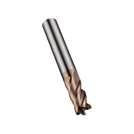 Fresa de vástago S767 D.6mm R.1mm Longitud total 57mm Longitud de corte 13mm HM TiSiN Z.4 (1/4)