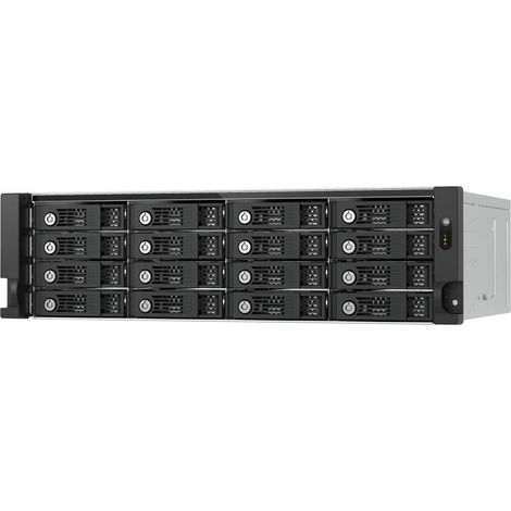 QNAP TL-R1600PES-RP contenitore di unità di archiviazione Box esterno HDD/SSD Nero, Grigio 2.5/3.5" (1/4)
