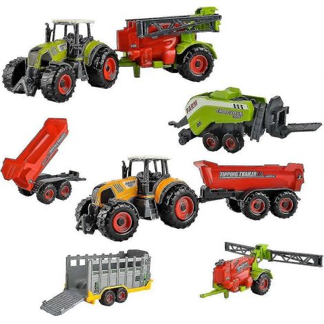 Tracteur, remorque, matériel agricole, jouets pour enfants (1/4)
