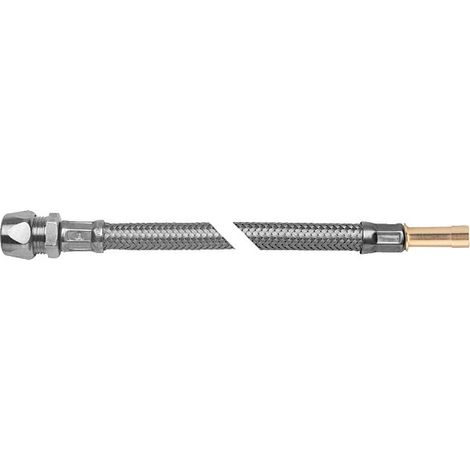 Universal Flexibler Trinkwasserschlauch 581015 150mm, 3/8"x10mm Quetschverschraubung, 10mm Rohrstutzen
