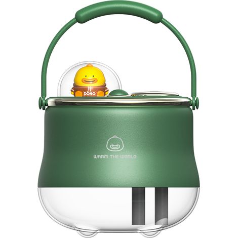 Niedliches Tier-Sprühgerät 400 ml – Zwei warme Lichtstrahlmodi, 3 Sprühstufen, geräuschloser USB-Anschluss, bezauberndes Muttertagsgeschenk