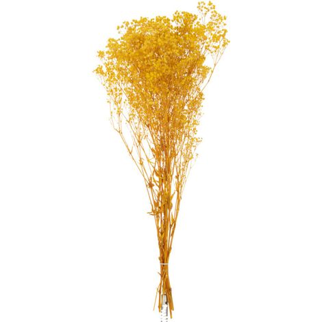Bouquet de Fleurs Artificielles "Gypsophile" 81cm Ocre (1/2)