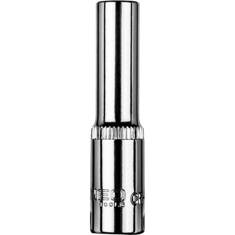 Douille Hexagonale - 1/4" - 6 mm - Acier Chrome-Vanadium - Longue - 1 Pièce (1/5)